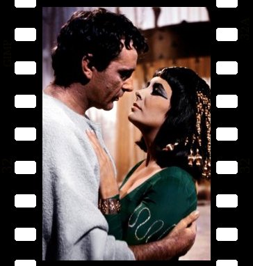 Taylor and Burton in Cleopatra